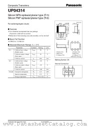 UP04314 datasheet pdf Panasonic