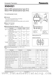 XN04321 datasheet pdf Panasonic