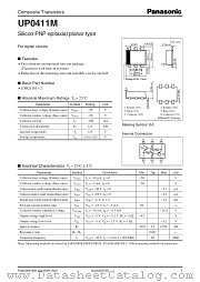 UP0411M datasheet pdf Panasonic