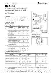 XN09D58 datasheet pdf Panasonic