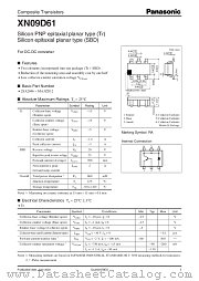 XN09D61 datasheet pdf Panasonic