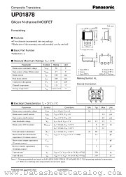 UP01878 datasheet pdf Panasonic