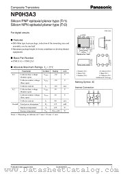 NP0H3A3 datasheet pdf Panasonic