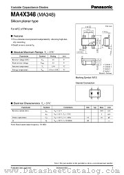 MA348 datasheet pdf Panasonic
