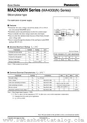MA4062(N) datasheet pdf Panasonic
