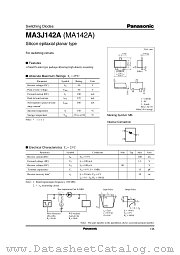 MA142A datasheet pdf Panasonic