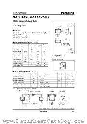 MA3J142E datasheet pdf Panasonic