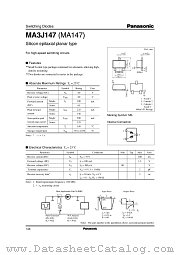 MA3J147 datasheet pdf Panasonic