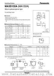 MA132A datasheet pdf Panasonic