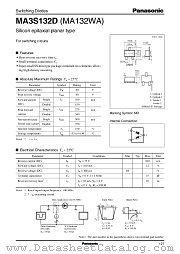 MA3S132D datasheet pdf Panasonic