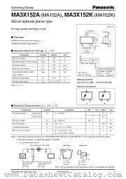 MA152A datasheet pdf Panasonic