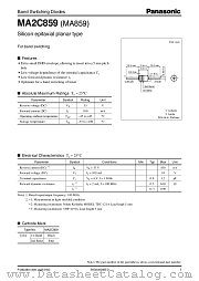 MA859 datasheet pdf Panasonic