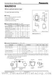 MA2SD10 datasheet pdf Panasonic