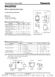 MA2ZD02 datasheet pdf Panasonic