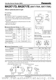 MA3X717D datasheet pdf Panasonic