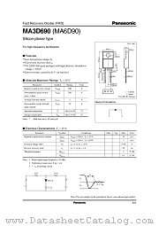 MA3D690 datasheet pdf Panasonic