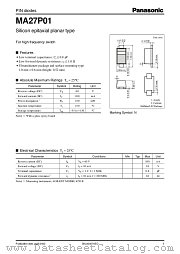 MA27P01 datasheet pdf Panasonic