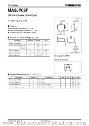 MA3JP02F datasheet pdf Panasonic