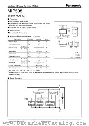 MIP508 datasheet pdf Panasonic
