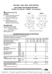 CM3508 datasheet pdf Panjit International Inc