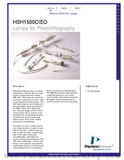 HBO1500CIEL datasheet pdf PerkinElmer Optoelectronics