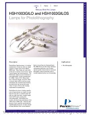 HSH1003GILO datasheet pdf PerkinElmer Optoelectronics