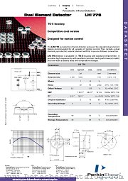 LHI778 datasheet pdf PerkinElmer Optoelectronics
