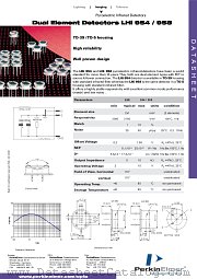 LHI954 datasheet pdf PerkinElmer Optoelectronics