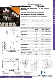 TPS434 datasheet pdf PerkinElmer Optoelectronics