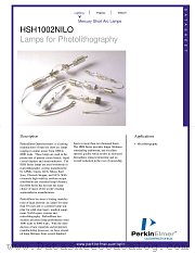 USH1002FNIL2 datasheet pdf PerkinElmer Optoelectronics