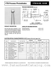 VTB1013B datasheet pdf PerkinElmer Optoelectronics
