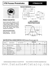 VTB6061CIE datasheet pdf PerkinElmer Optoelectronics