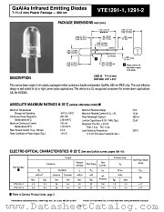 VTE1291-2 datasheet pdf PerkinElmer Optoelectronics