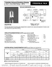 VTE3374LA datasheet pdf PerkinElmer Optoelectronics