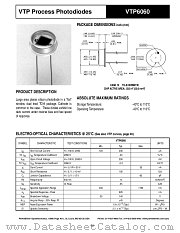 VTP6060 datasheet pdf PerkinElmer Optoelectronics