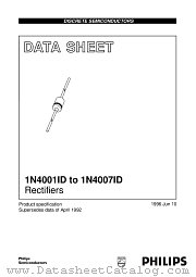 1N4005ID datasheet pdf Philips