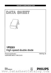 1PS301 datasheet pdf Philips
