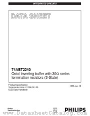 74ABT2240PW datasheet pdf Philips