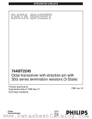 74ABT2245PW datasheet pdf Philips