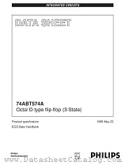 74ABT574APW datasheet pdf Philips