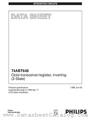 74ABT648PW datasheet pdf Philips