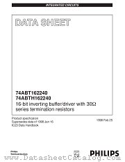 74ABT162240DL datasheet pdf Philips