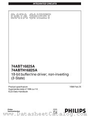 74ABT16825A datasheet pdf Philips