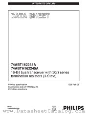 74ABT162245A datasheet pdf Philips