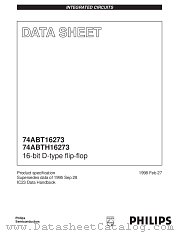 74ABT16273 datasheet pdf Philips
