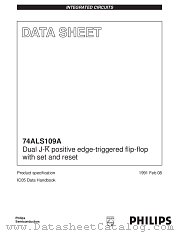 74ALS109AD datasheet pdf Philips