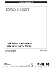 74ALS245A-1N datasheet pdf Philips