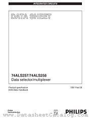 74ALS257D datasheet pdf Philips