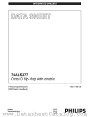 74ALS377D datasheet pdf Philips