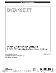 74ALVCH16244 datasheet pdf Philips